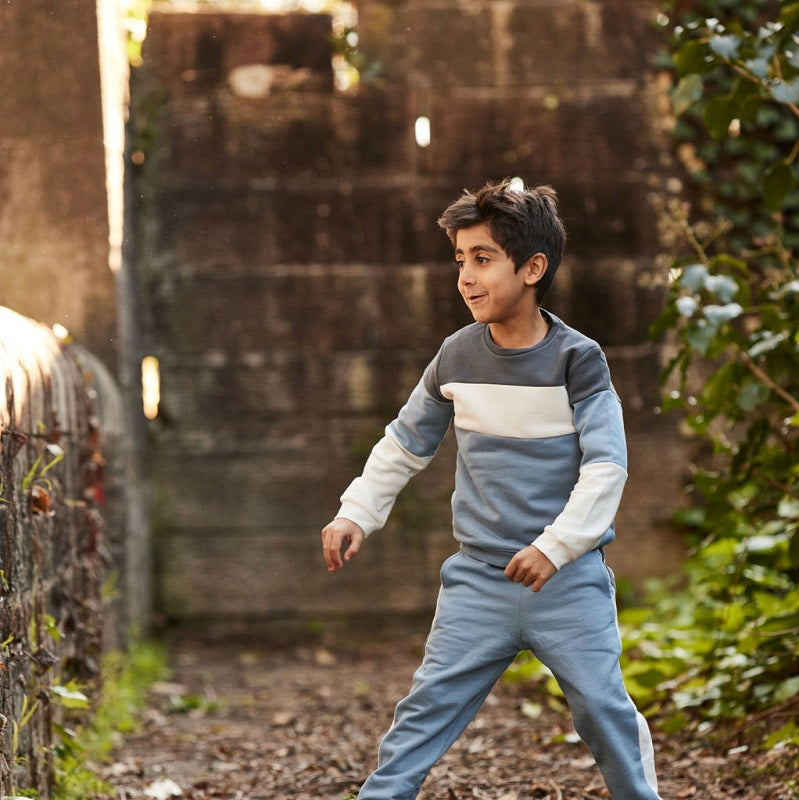 Junior FRACO Benji Blue Tracksuit alternative view